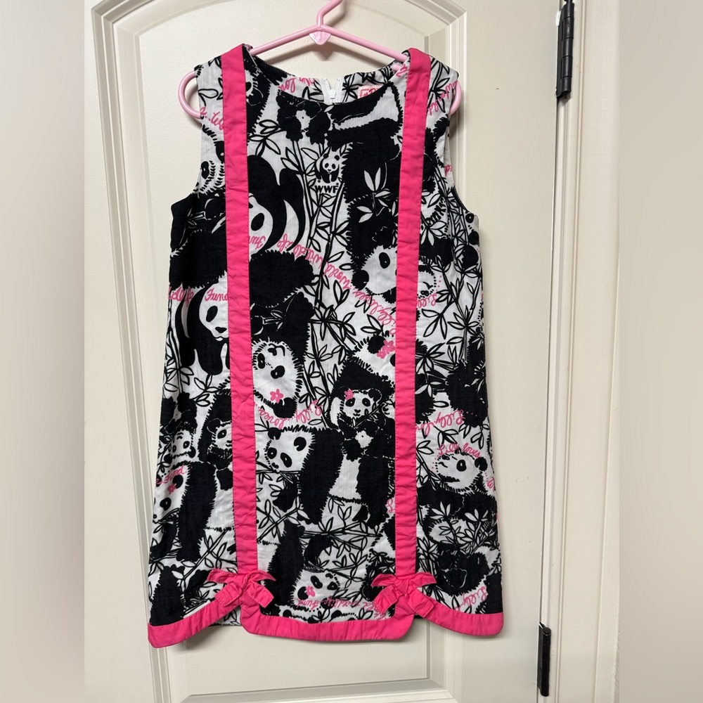 Lilly Pulitzer Girls Panda Dress
